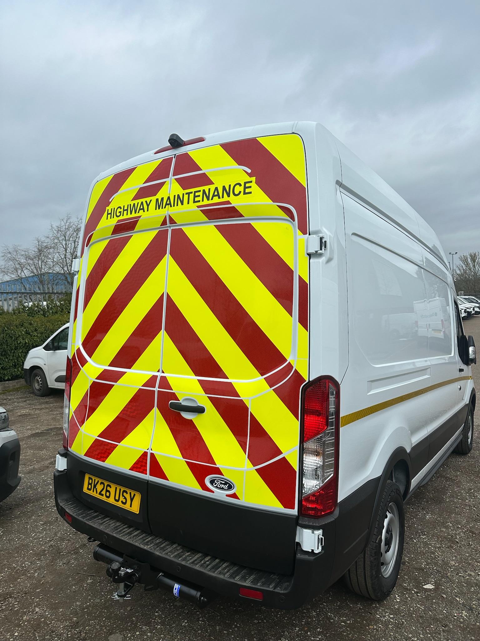 Chapter 8 Highway Maintenance on Ford Transit with towbar