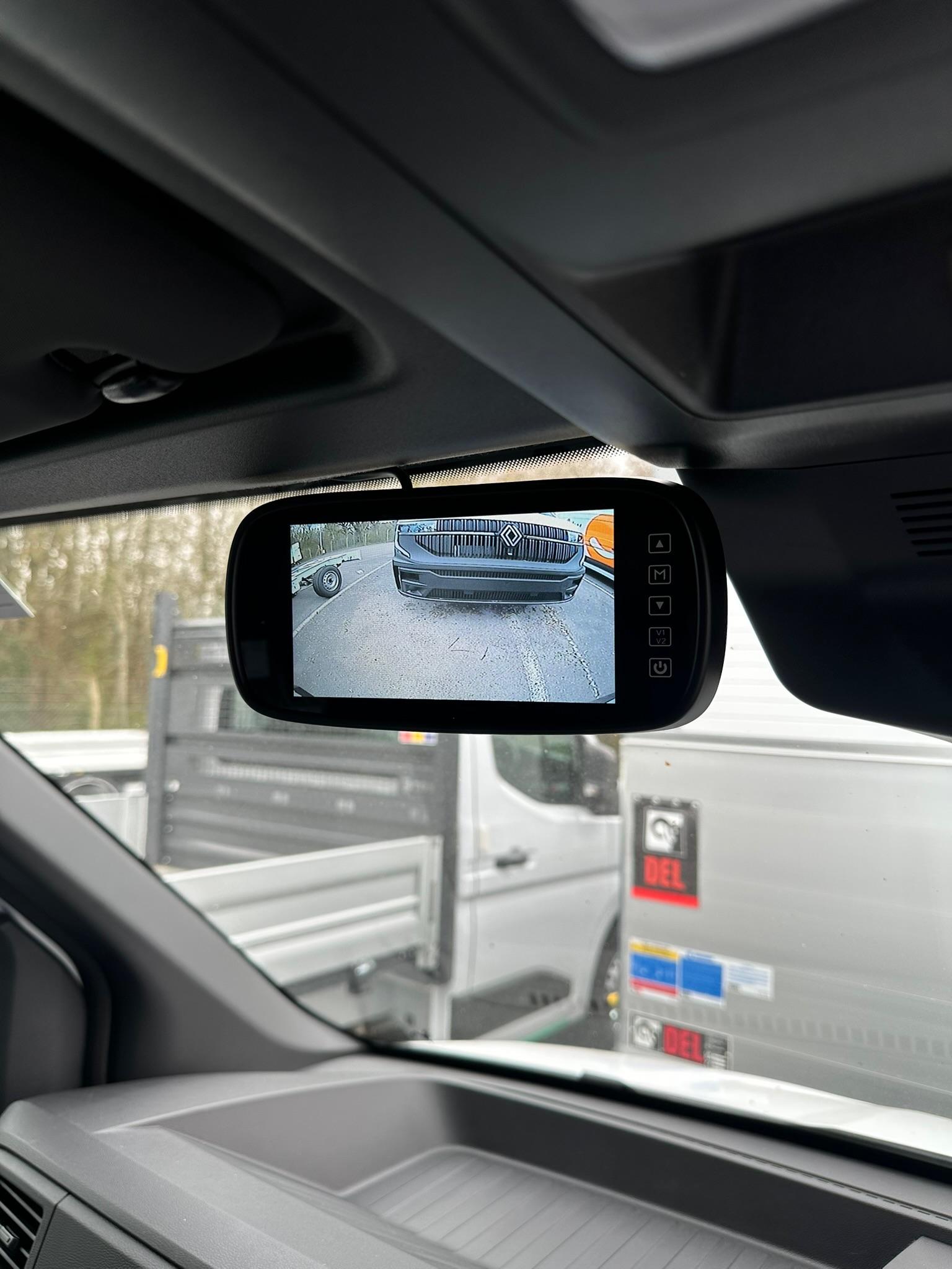 L4V slam lock close-up on van side door